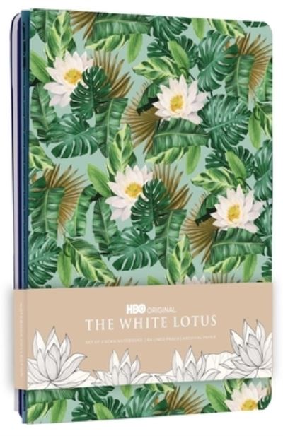 Cover for Insight Editions · The White Lotus Sewn Notebook Collection (Set of 3) (Pocketbok) (2025)