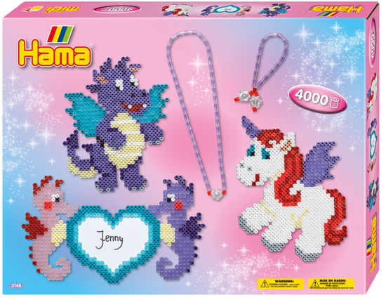 Cover for Hama · 3148 - Drache Und Friends Geschenk-box - 4000 Teile (Spielzeug) (2018)