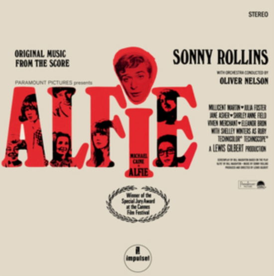 Cover for Sonny Rollins · Alfie - Original Soundtrack (LP) [Limited edition] (2023)