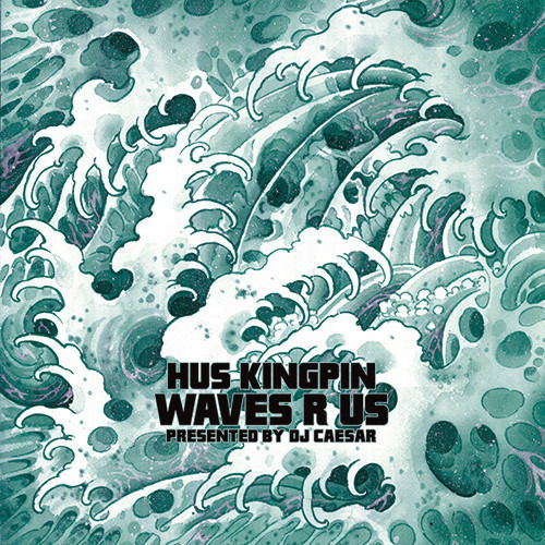 Cover for Hus Kingpin · Waves R Us (LP) (2019)