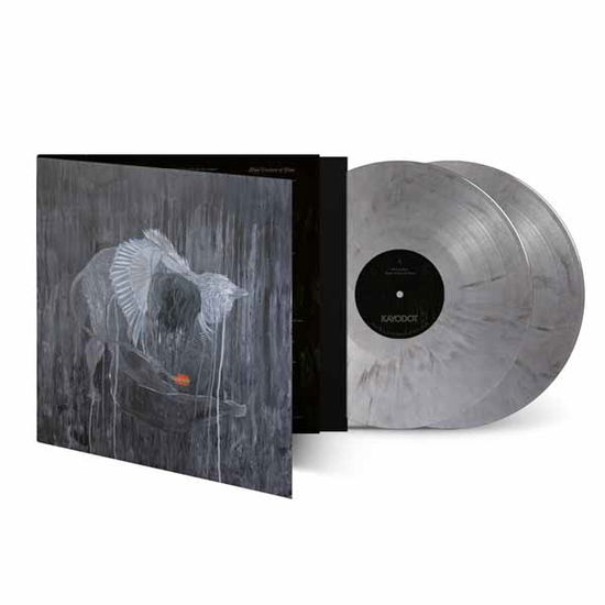 Cover for Kayo Dot · Every Rock, Every Half-truth Under Reason (White / Black Marbled Vinyl) (LP) (2025)