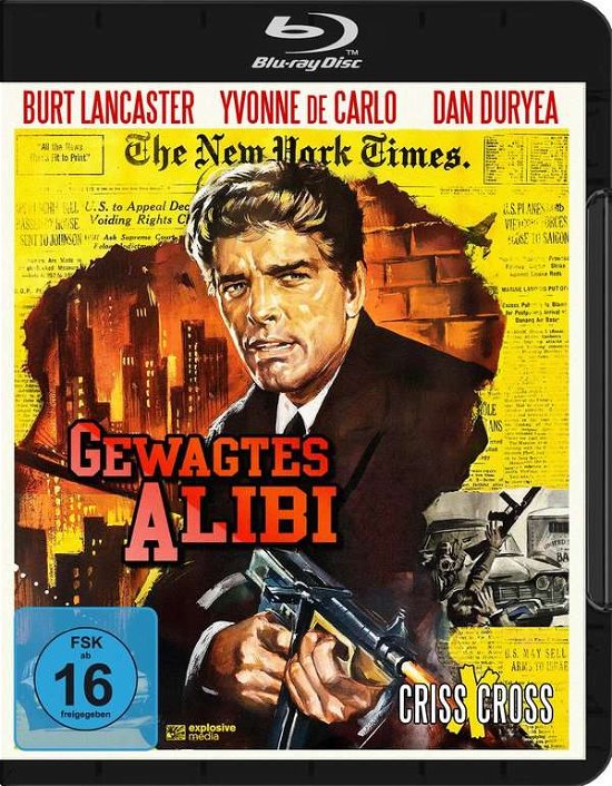 Cover for Gewagtes Alibi (criss Cross) (blu-ray) (Blu-ray) (2020)