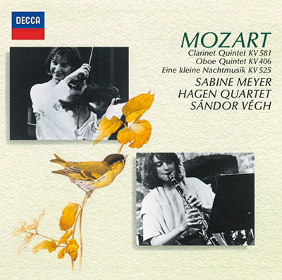 Cover for Sabine Meyer · Mozart: Clarinet, Oboe, Eine Kleine Nachtmusik (CD) [Japan Import edition] (2022)