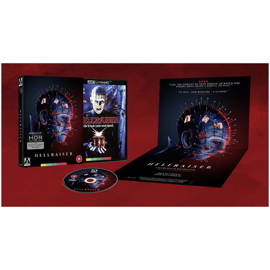 Cover for Hellraiser (4K UHD Blu-ray) (2024)