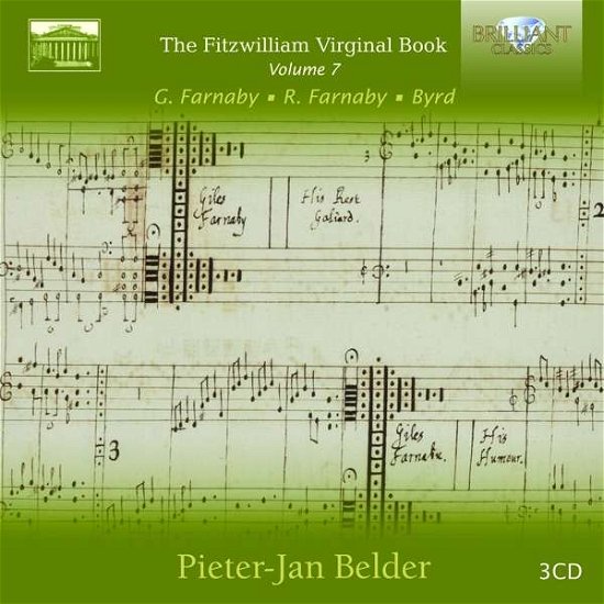 Cover for Pieter-Jan Belder · Fitzwilliam Virginal Book Vol.7 (CD) (2020)