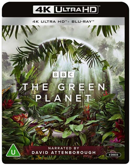 Cover for The Green Planet (4k Blu-ray) · David Attenborough - The Green Planet (4K Ultra HD) (2022)