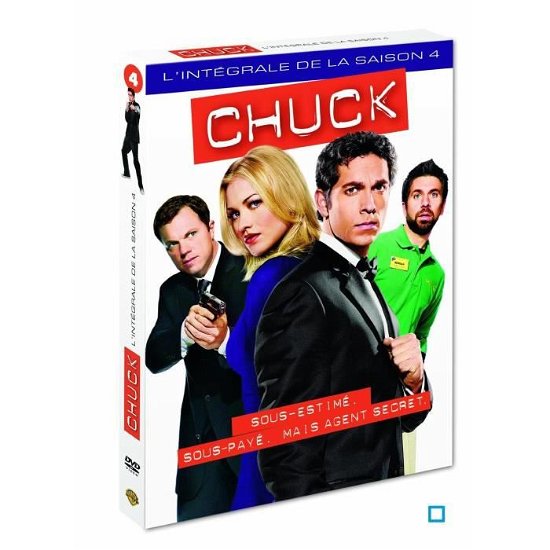 Cover for TV Serie · Chuck - L'integrale De La Saison 4 (DVD)