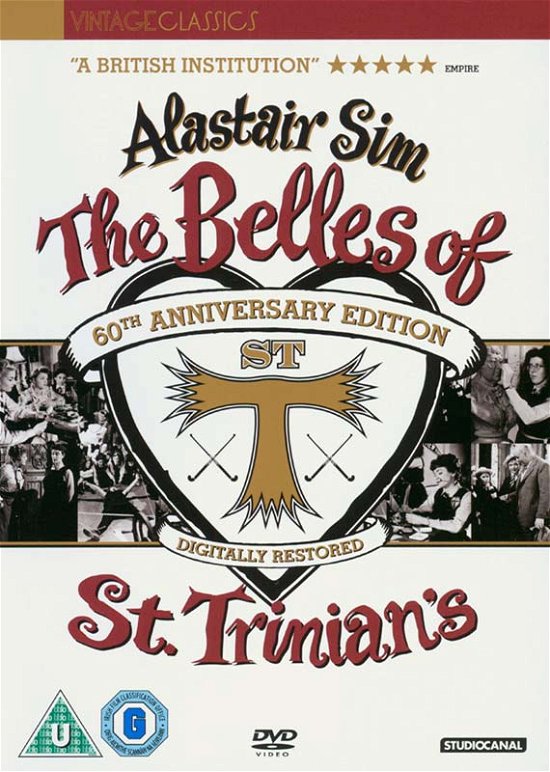 Cover for Belles of St Trinians  60th Anniv · The Belles Of St Trinians (DVD) (2014)
