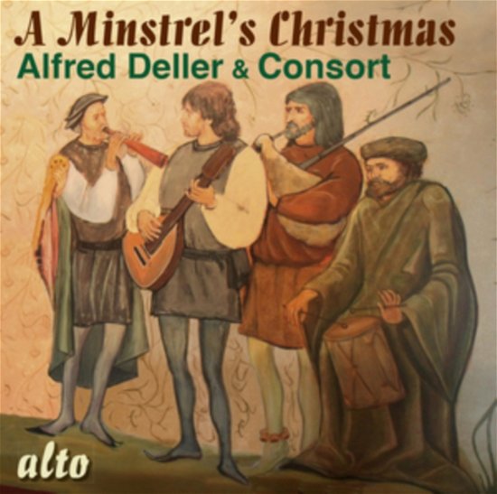 Cover for Alfred Deller &amp; Consort · A Minstrels Christmas (CD) (2021)