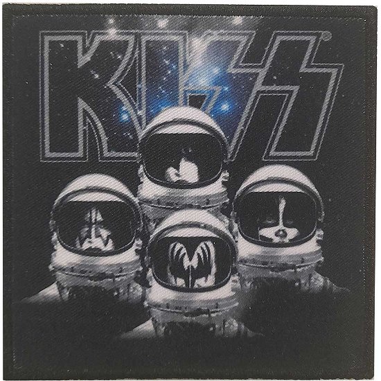 KISS Standard Printed Patch: Astronauts - Kiss - Merchandise -  - 5056561000480 - 