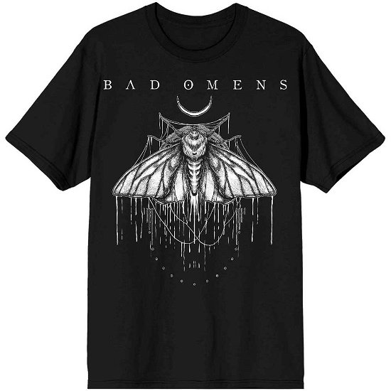 Bad Omens Unisex T-Shirt: Moth - Bad Omens - Produtos -  - 5056737250480 - 