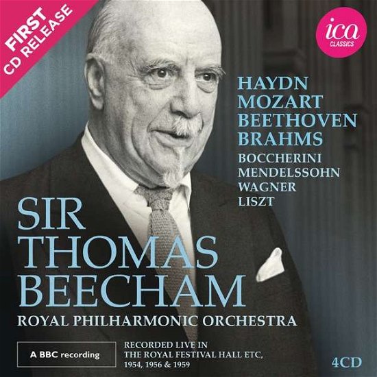 Sir Thomas Beecham Live - Beethoven / Young - Musique - ICA Classics - 5060244551480 - 6 avril 2018