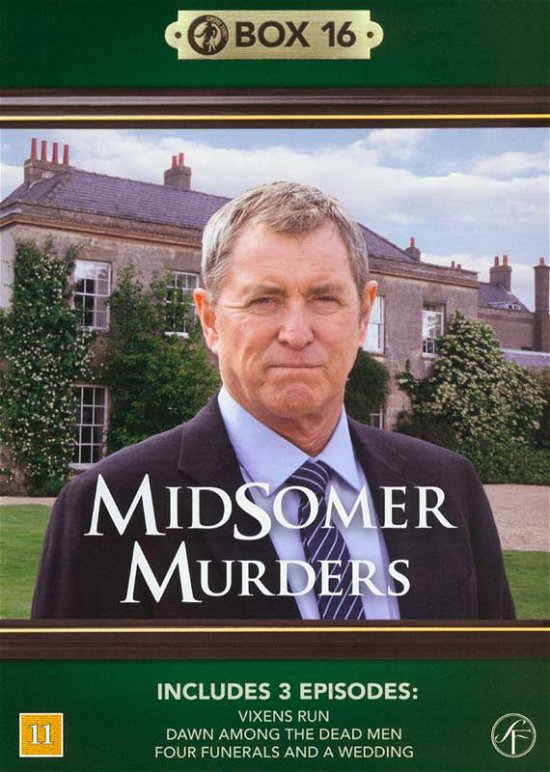 Cover for Midsomer Murders Box 16 (DVD) (2010)