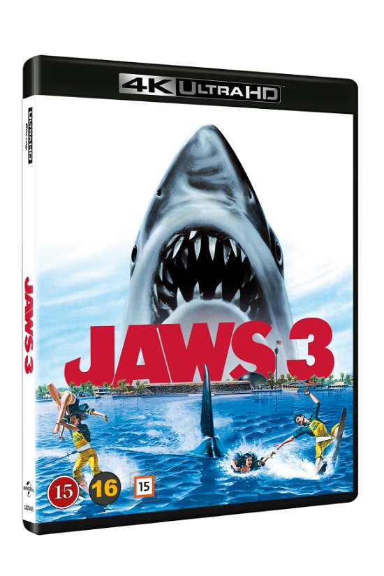 Cover for Jaws 3 (4K UHD Blu-ray) (2024)