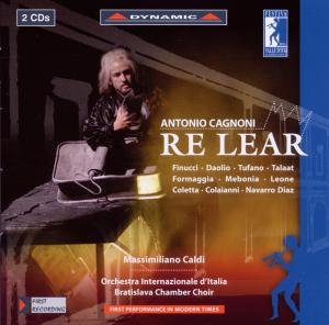 Cover for Cagnoni / Daolio / Finucci / Tufano / Talaat · Re Lear (CD) (2010)