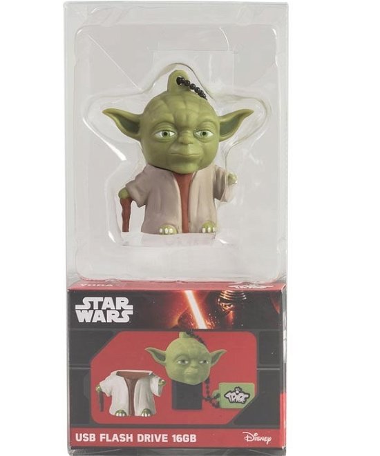 Tribe 16Gb USB Flash Drive - Star Wars Yoda The Wise - Star Wars - Merchandise - TRIBE TECHNOLOGY - 8055742126480 - 31. März 2020