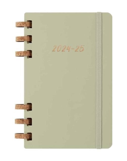 Cover for Moleskine · Moleskine 2025 12-Month Large Hardcover Academic Spiral Planner: Kiwi (Paperback Bog) (2024)