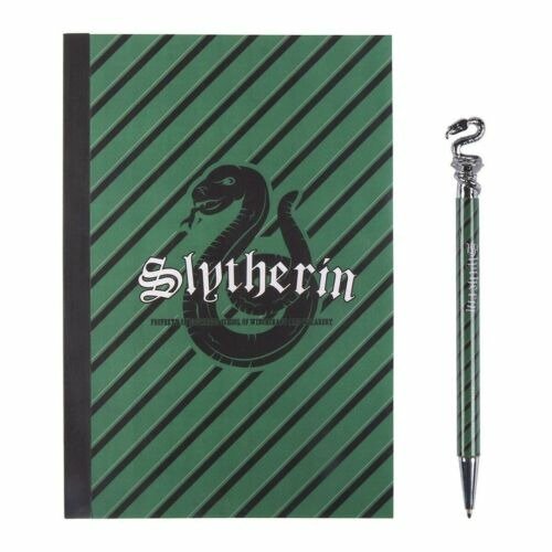 Cover for TShirt · HARRY POTTER - Slytherin Stationery Set - Notepad (MERCH) (2022)
