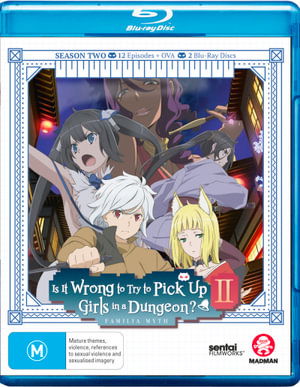 Is It Wrong to Try to Pick Up Girls in a Dungeon? (Season Two) - Blu - Filmes - MADMAN ENTERTAINMENT - 9322225238480 - 6 de outubro de 2020