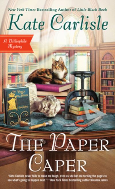 The Paper Caper - Kate Carlisle - Książki - Penguin Putnam Inc - 9780593201480 - 5 września 2023