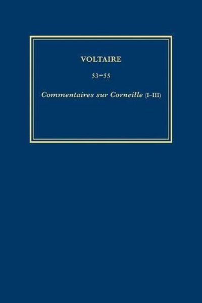 Cover for David Williams · Voltaire, Commentaires Sur Corneille (VA) (Hardcover Book) (1975)