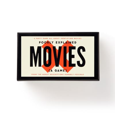 Poorly Explained Movies Game - Brass Monkey - Brætspil - Galison - 9780735379480 - 31. august 2023