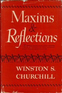 Cover for Winston S. Churchill · Maxims and Reflections (Hardcover Book) (2000)