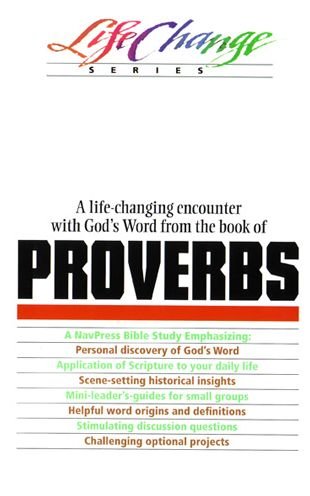 Cover for Press Nav · Lc Proverbs (15 Lessons) (Book) (2019)