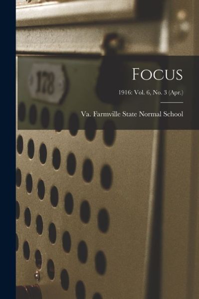 Cover for LLC Creative Media Partners · Focus; 1916 (Paperback Book) (2021)