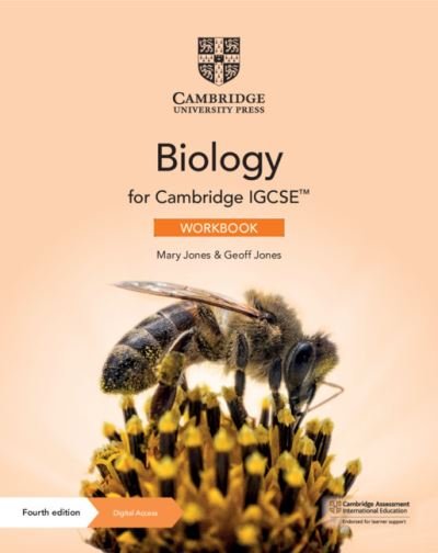 Cover for Mary Jones · Cambridge IGCSE™ Biology Workbook with Digital Access (2 Years) - Cambridge International IGCSE (Bog) [4 Revised edition] (2021)