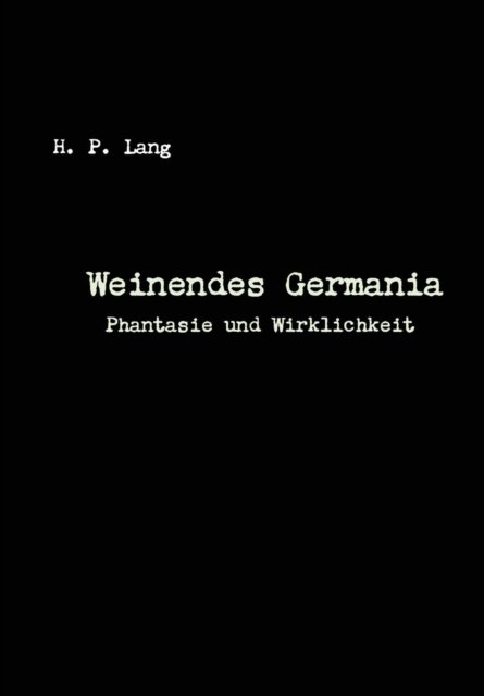 Cover for H P Lang · Mein Hardcover-buch (Innbunden bok) (2015)