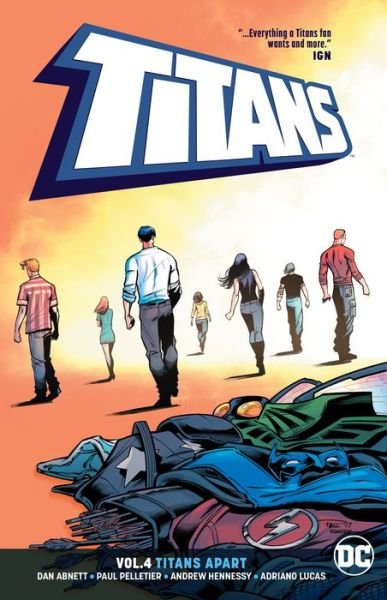 Cover for Dan Abnett · Titans Volume 4: Titans Apart (Paperback Book) (2018)
