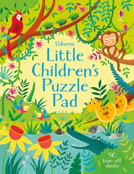 Little Children's Puzzle Pad - Children's Puzzles - Kirsteen Robson - Books - Usborne Publishing Ltd - 9781474921480 - May 1, 2017