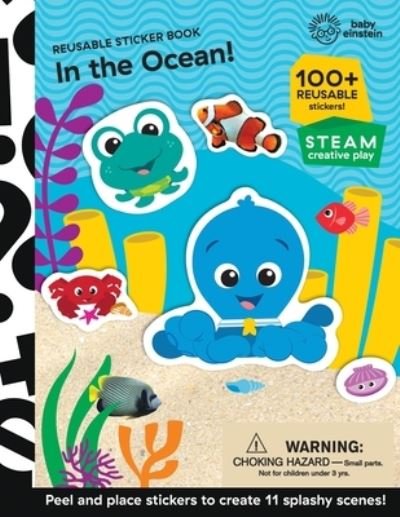 Cover for PI Kids · Baby Einstein : in the Ocean! Reusable Sticker Book (Book) (2022)