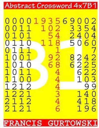 Cover for MR Francis Gurtowski · Abstract Crossword 4x7b1 (Taschenbuch) (2017)