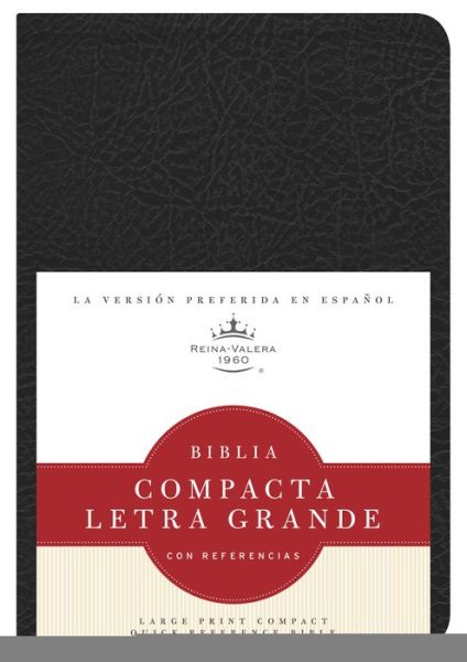 Cover for Broadman &amp; Holman Publishers · Compacta Letra Grande Con Referencias-rvr 1960 (Leather Book) [Black Imitation] (2014)