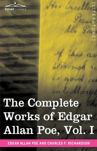 Cover for Edgar Allan Poe · The Complete Works of Edgar Allan Poe, Vol. I (In Ten Volumes): Poems (Hardcover Book) (2009)