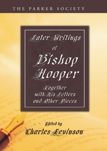 Cover for John Hooper · Later Writings of Bishop Hooper - Parker Society (Paperback Bog) (2009)