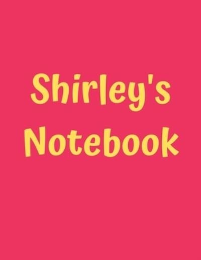 Cover for 99 Notes · Shirley's Notebook (Pocketbok) (2019)