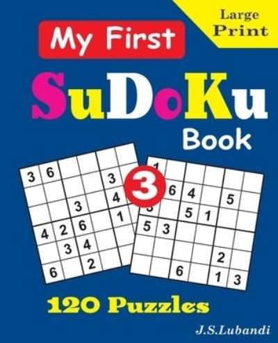 Cover for Jaja Media · My First SuDoKu Book. 3 (Paperback Book) (2019)