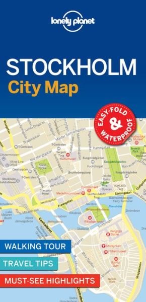 Cover for Lonely Planet · Lonely Planet Stockholm City Map - Map (Kort) (2018)