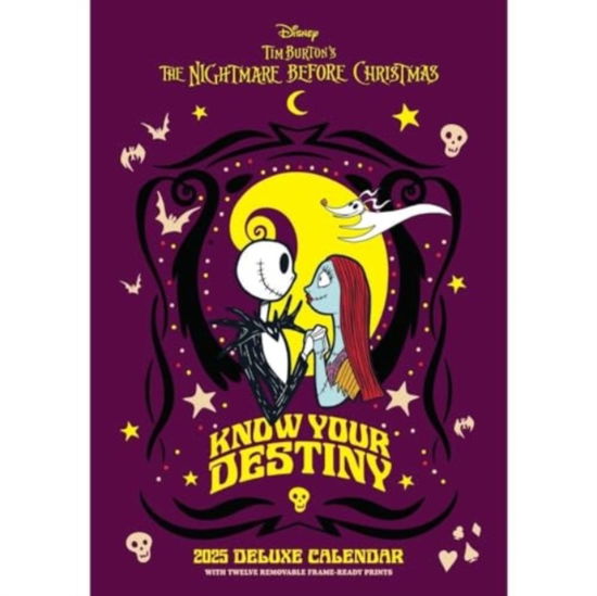 The Nightmare Before Christmas A3 Deluxe Calendar 2025 - - Produtos - Danilo Promotions Limited - 9781835272480 - 15 de setembro de 2024