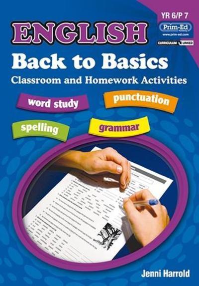 Cover for Jenni Harrold · English Homework: Back to Basics Activities for Class and Home (Paperback Book) (2010)