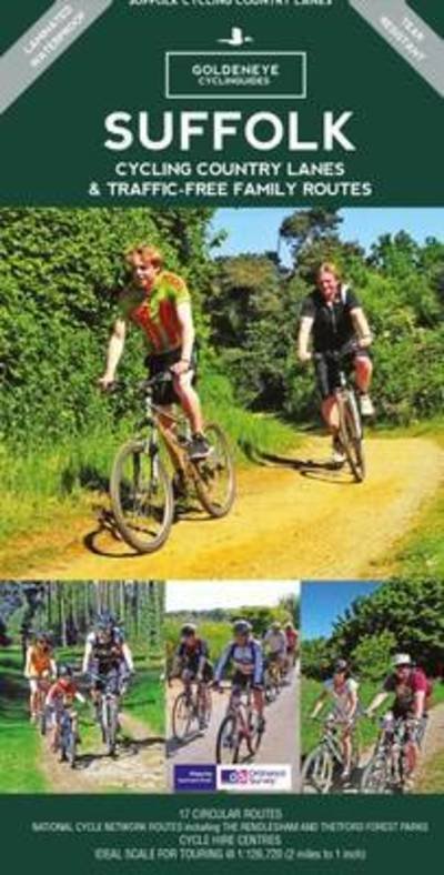 Cover for Al Churcher · Suffolk Cycling Country Lanes &amp; Traffic-Free Family Routes (Paperback Book) [4 New edition] (2015)