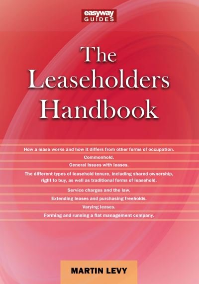 The Leaseholders Handbook - Roger Sproston - Libros - Straightforward Publishing - 9781913776480 - 1 de julio de 2021