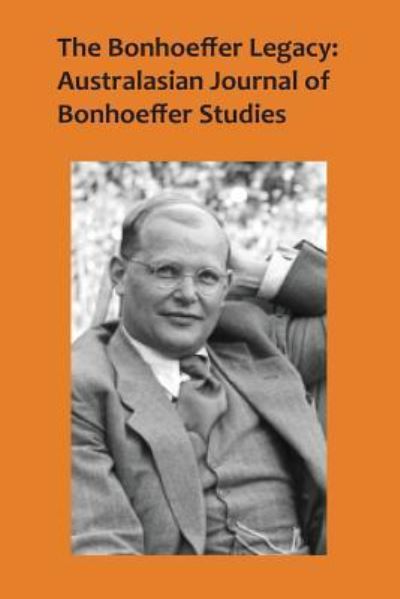 Cover for Terence Lovat · The Bonhoeffer Legacy 4/2 (Pocketbok) (2017)