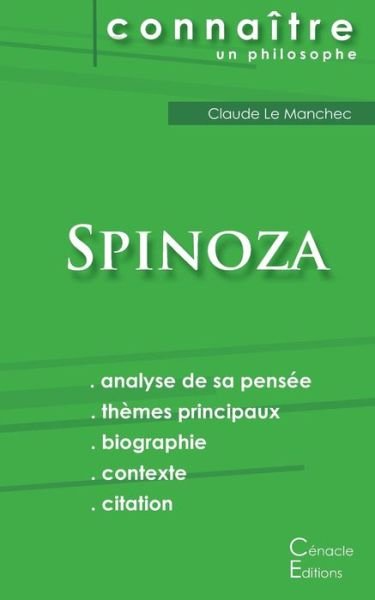 Cover for Spinoza · Comprendre Spinoza (analyse complete de sa pensee) (Taschenbuch) (2016)