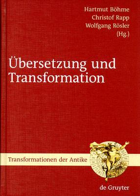 Cover for Et Al. · Übersetzung und Transformation (Book) [German edition] (2007)