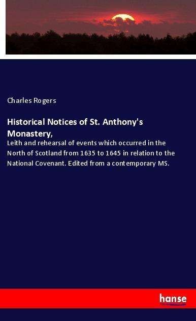 Cover for Rogers · Historical Notices of St. Anthon (Bog)