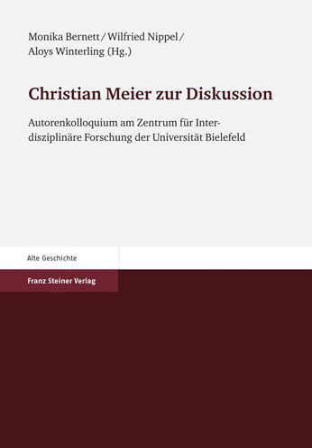 Cover for Christian Meier · Christian Meier zur Diskussion (Book) (2008)